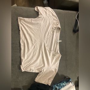 Relaxed fit crop top